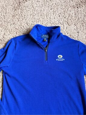 Polo Ralph Lauren Pullover Q-Zip Golf Shirt Bandon Dunes Golf Resort Youth Large